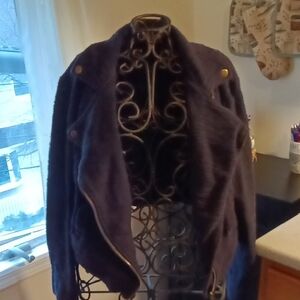 Lilla P Deep Blue Teddy Jacket